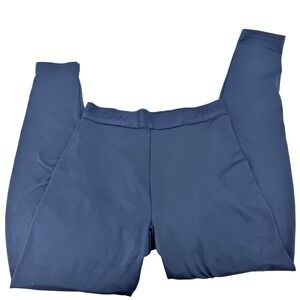 THERMAJOHN Base Layer Long Johns Thermal Pants Navy Blue XS Polyester Spandex